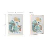 Prose Multicolor Framed Painting by MOES at Eve Furniture