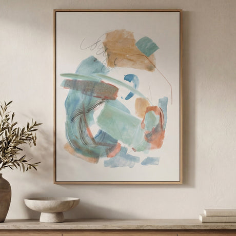 Prose Multicolor Framed Painting by MOES at Eve Furniture