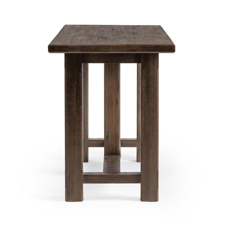 Provence Cocoa Brown 84 Rectangle Counter Table by Classic Home at Eve Furniture