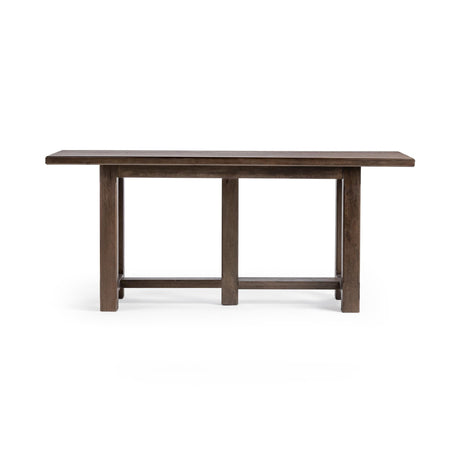 Provence Cocoa Brown 84 Rectangle Counter Table by Classic Home at Eve Furniture