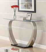 Pruitt Rectangular Sofa Table Satin