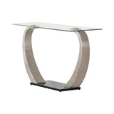Pruitt Satin Rectangular Sofa Table by Coaster at Eve Furniture