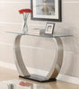 Pruitt Satin Rectangular Sofa Table by Coaster at Eve Furniture