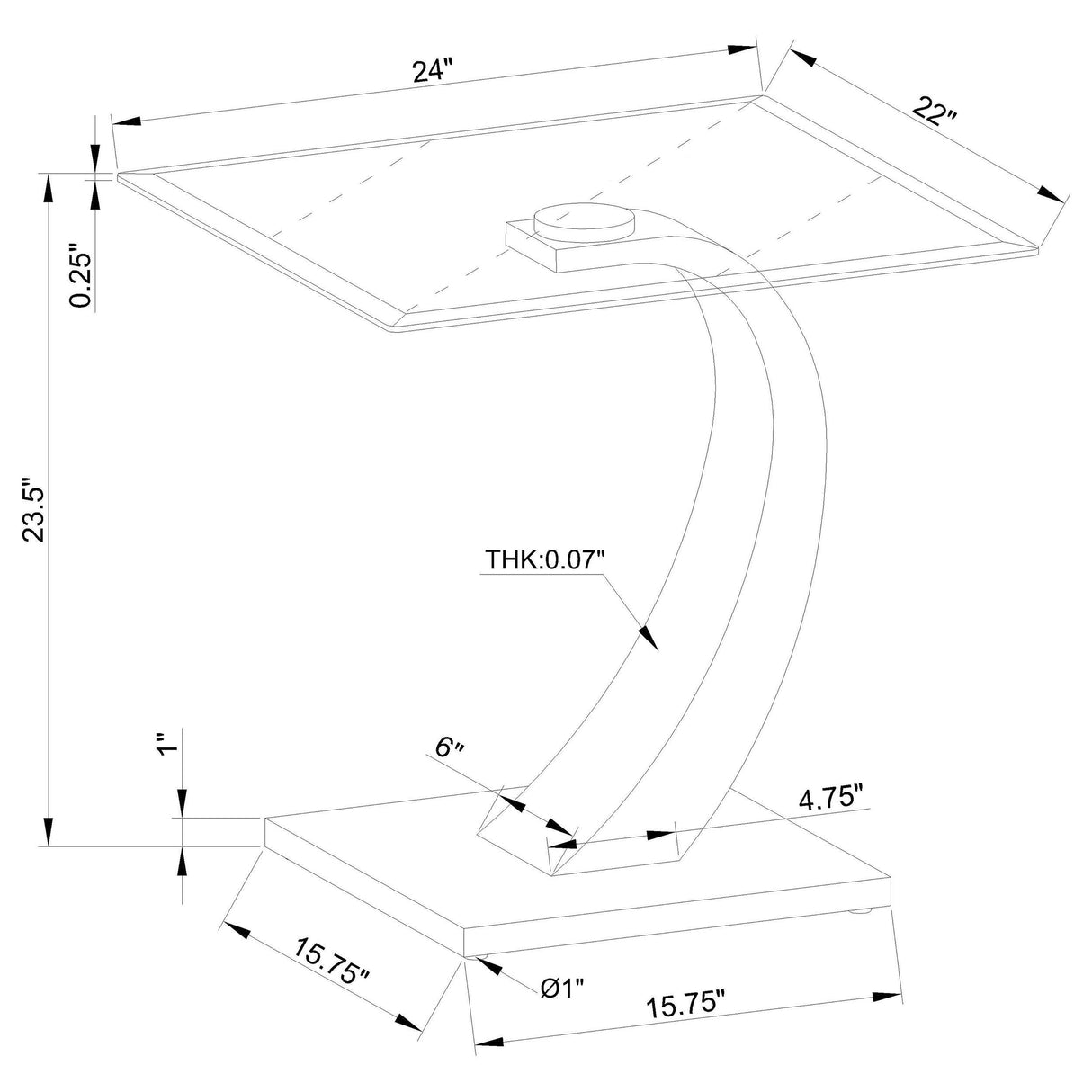 Pruitt Satin Silver 2-Piece Coffee and End Table Set by Coaster at Eve Furniture