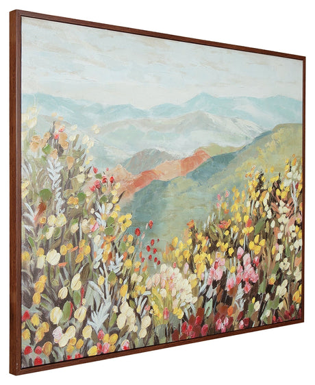 Pryorley Multi Wall Art by Ashley at Eve Furniture