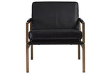 Puckman Black Accent Chair by Ashley at Eve Furniture