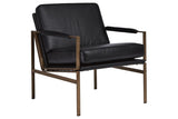 Puckman Black Accent Chair by Ashley at Eve Furniture
