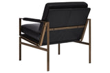 Puckman Black Accent Chair by Ashley at Eve Furniture