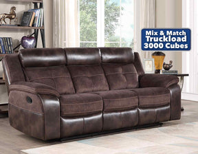 Pueblo Manual Reclining Sofa by Steve Silver at Eve Furniture
