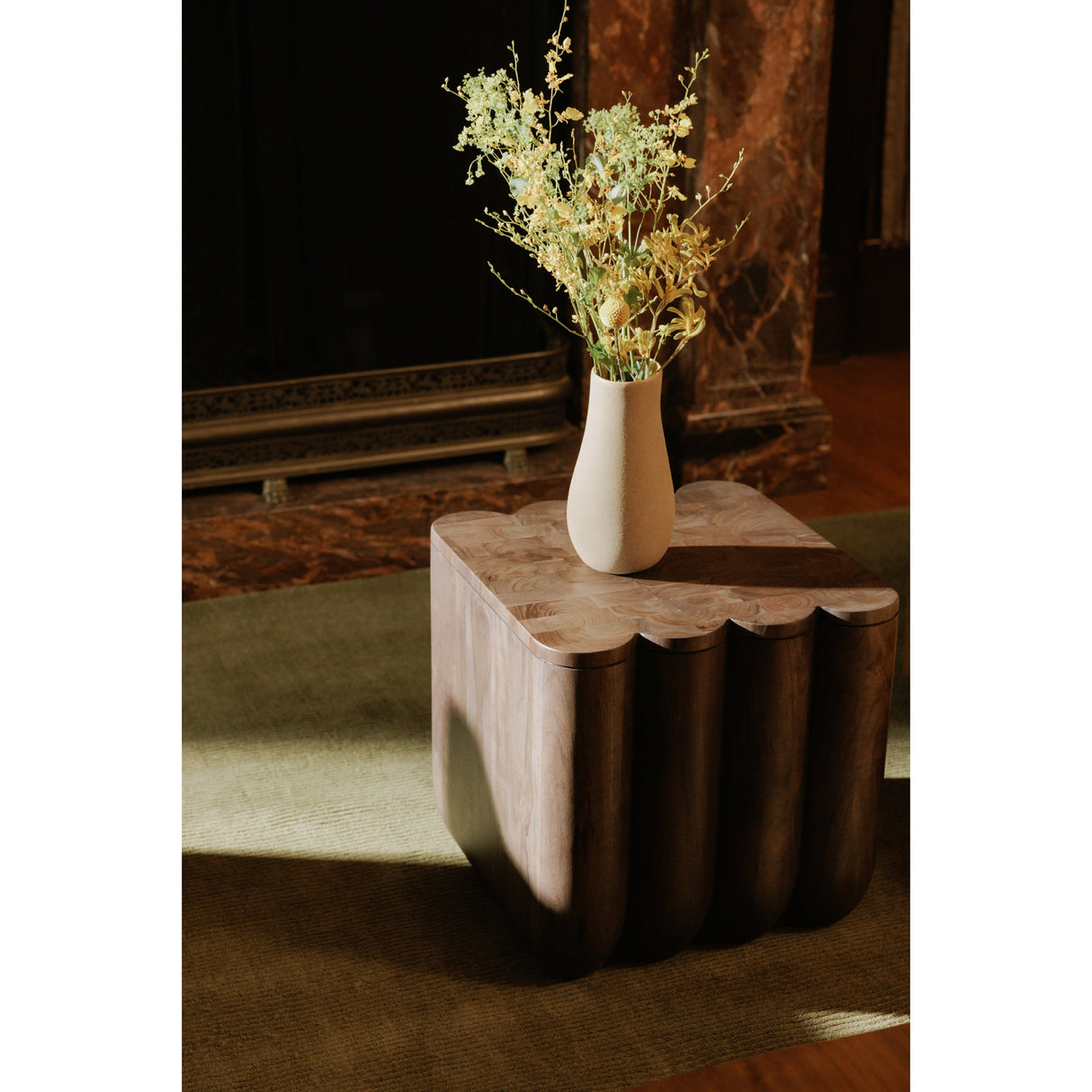 Punyo Espresso Brown Punyo Accent Table by Moe's Home at Eve Furniture