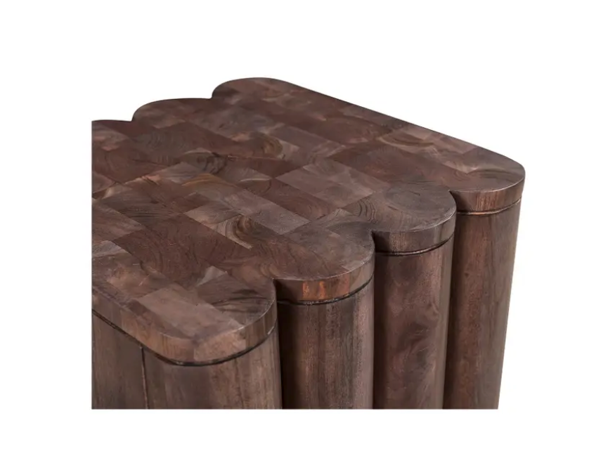 Punyo Punyo Accent Table Espresso Brown by Moe's Home at Eve Furniture