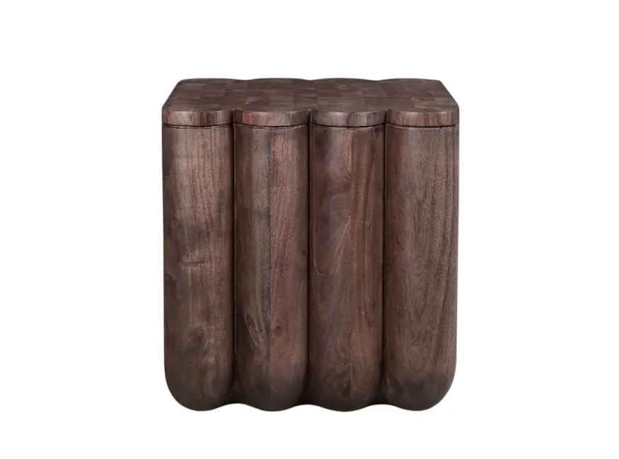 Punyo Punyo Accent Table Espresso Brown by Moe's Home at Eve Furniture