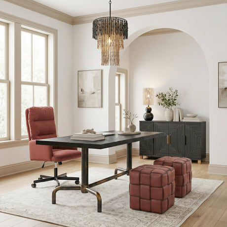 Pupen Beige Table Lamp by Zuomod at Eve Furniture