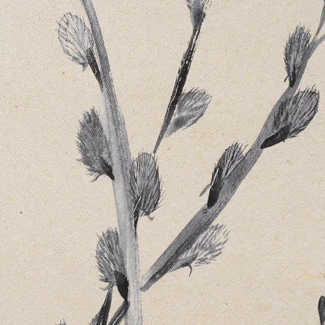 Pussy Willow by Cristina Bartl Villa Hand-Embellished Textured Framed Artwork Matted under Glass by Mercana at Eve Furniture