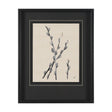 Pussy Willow by Cristina Bartl Villa Hand-Embellished Textured Framed Artwork Matted under Glass by Mercana at Eve Furniture