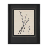 Pussy Willow by Cristina Bartl Villa Hand-Embellished Textured Framed Artwork Matted under Glass by Mercana at Eve Furniture