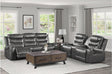 Putnam Gray Reclining Living Room Set by Homelegance at Eve Furniture