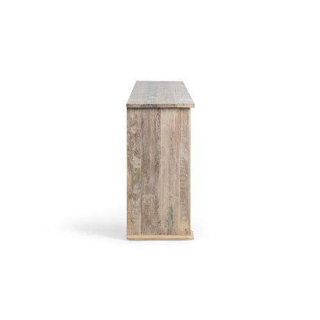 Qena 4 Drawer Console Table - Butterwood Blend by Classic Home at Eve Furniture
