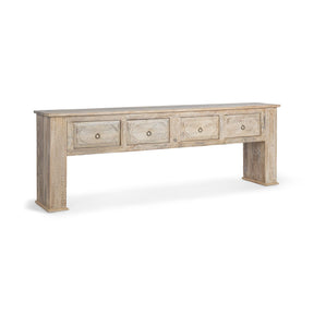 Qena 4 Drawer Console Table by Classic Home at Eve Furniture