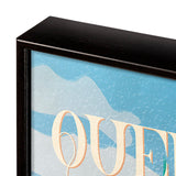 Quebec City Go Canada (SM) by Mercana Studio a Hand Embellished Decograph Framed Art Print by Mercana at Eve Furniture
