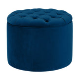 Queen Velvet Storage Ottoman by TOV Furniture at Eve Furniture