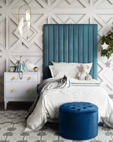 Queen Velvet Storage Ottoman by TOV Furniture at Eve Furniture