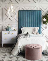 Queen Velvet Storage Ottoman by TOV Furniture at Eve Furniture