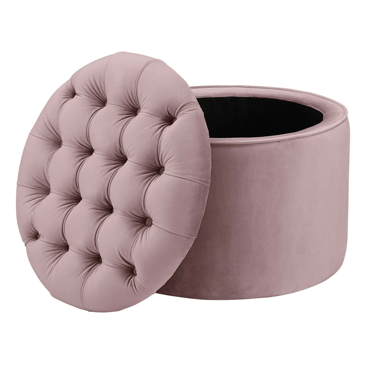 Queen Velvet Storage Ottoman by TOV Furniture at Eve Furniture