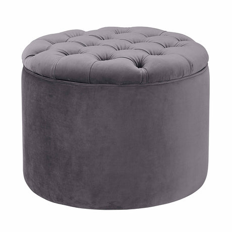 Queen Velvet Storage Ottoman by TOV Furniture at Eve Furniture