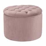Queen Velvet Storage Ottoman by TOV Furniture at Eve Furniture