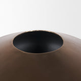 Quiana Large Gold Metal Vase by Mercana at Eve Furniture
