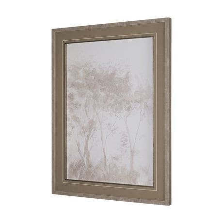Quiet Canopy I by Mercana Studio Hand-Embellished Framed Artwork Matted under Glass by Mercana at Eve Furniture