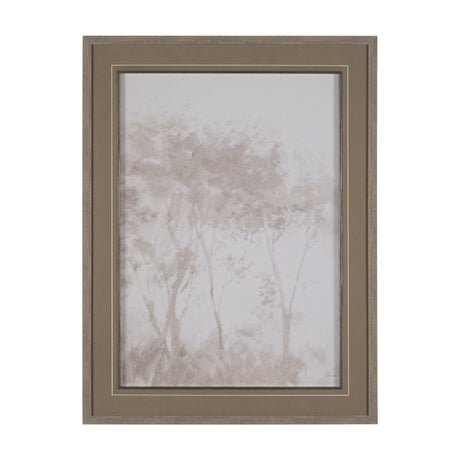 Quiet Canopy I by Mercana Studio Hand-Embellished Framed Artwork Matted under Glass by Mercana at Eve Furniture