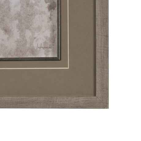 Quiet Canopy II by Mercana Studio Hand-Embellished Framed Artwork Matted under Glass by Mercana at Eve Furniture