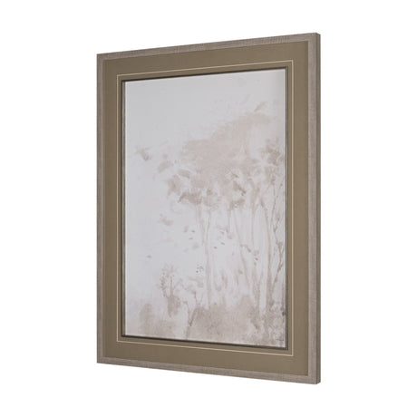 Quiet Canopy III by Mercana Studio Hand-Embellished Framed Artwork Matted under Glass by Mercana at Eve Furniture