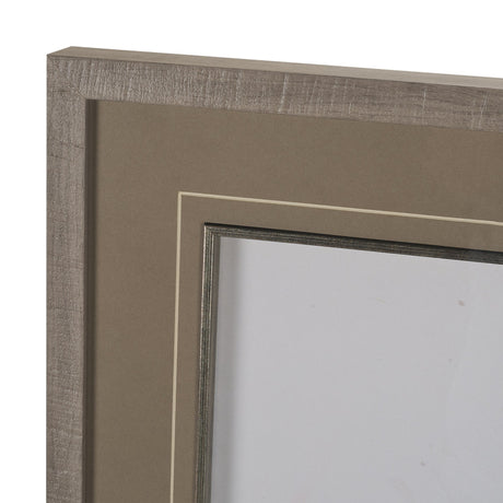 Quiet Canopy III by Mercana Studio Hand-Embellished Framed Artwork Matted under Glass by Mercana at Eve Furniture