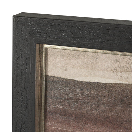 Quiet Constructs I by Mercana Studio Hand Embelished Textured Framed Artwork Matted by Mercana at Eve Furniture