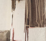 Quiet Constructs I by Mercana Studio Hand Embelished Textured Framed Artwork Matted by Mercana at Eve Furniture
