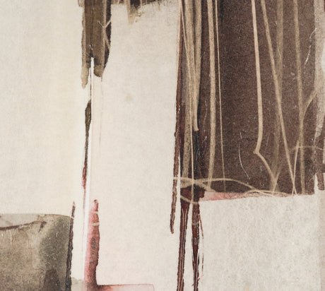 Quiet Constructs I by Mercana Studio Hand Embelished Textured Framed Artwork Matted by Mercana at Eve Furniture