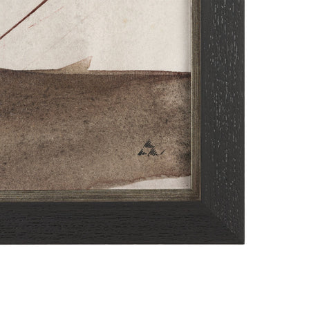 Quiet Constructs II by Mercana Studio Hand Embelished Textured Framed Artwork Matted by Mercana at Eve Furniture