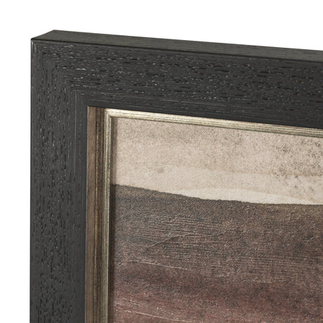 Quiet Constructs II by Mercana Studio Hand Embelished Textured Framed Artwork Matted by Mercana at Eve Furniture