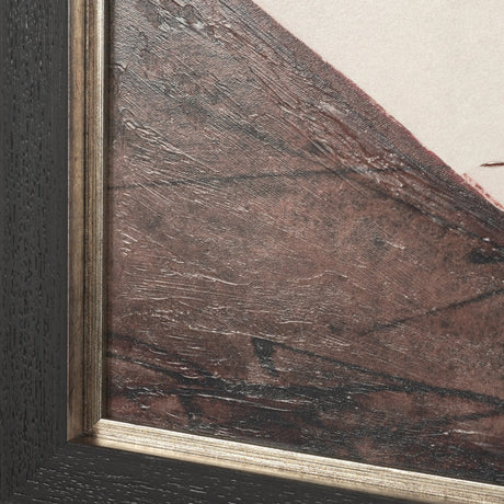 Quiet Constructs II by Mercana Studio Hand Embelished Textured Framed Artwork Matted by Mercana at Eve Furniture