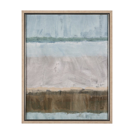 Quiet Echoes - Flow by Mercana Studio a Hand Embellished Textured Framed Art Print by Mercana at Eve Furniture