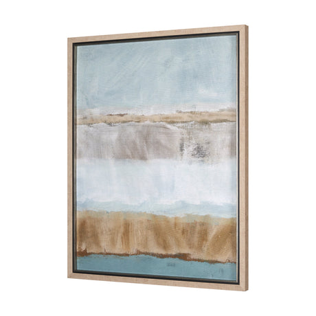 Quiet Echoes - Sweep by Mercana Studio a Hand Embellished Textured Framed Art Print by Mercana at Eve Furniture