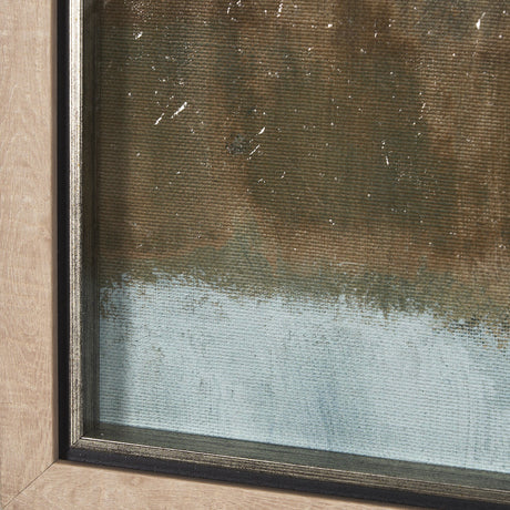 Quiet Echoes - Sweep by Mercana Studio a Hand Embellished Textured Framed Art Print by Mercana at Eve Furniture
