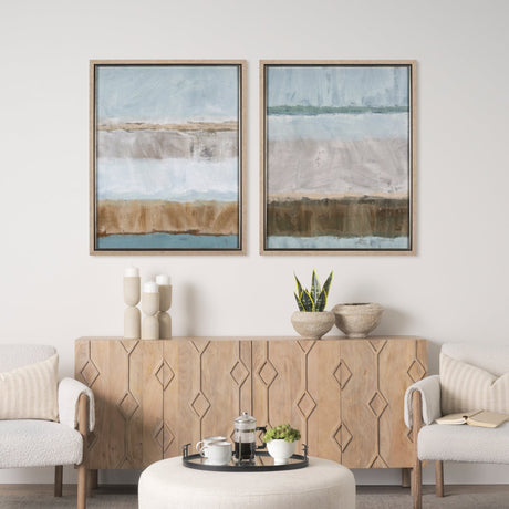 Quiet Echoes - Sweep by Mercana Studio a Hand Embellished Textured Framed Art Print by Mercana at Eve Furniture