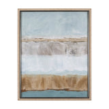 Quiet Echoes - Sweep by Mercana Studio a Hand Embellished Textured Framed Art Print by Mercana at Eve Furniture