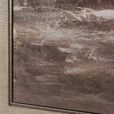 Quiet Horizon I by Mercana Studio Hand-Embellished Textured Framed Canvas Artwork by Mercana at Eve Furniture