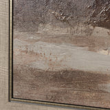 Quiet Horizon II by Mercana Studio Hand-Embellished Textured Framed Canvas Artwork by Mercana at Eve Furniture