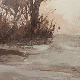Quiet Horizon II by Mercana Studio Hand-Embellished Textured Framed Canvas Artwork by Mercana at Eve Furniture